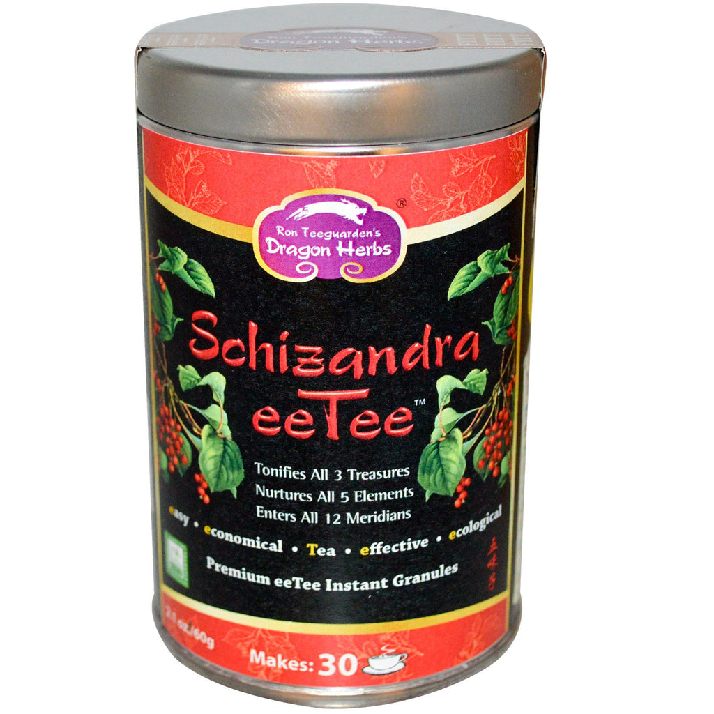 Drakenkruiden, Schizandra eeTee, Premium eeTee instantkorrels, 2.1 oz (60 g)