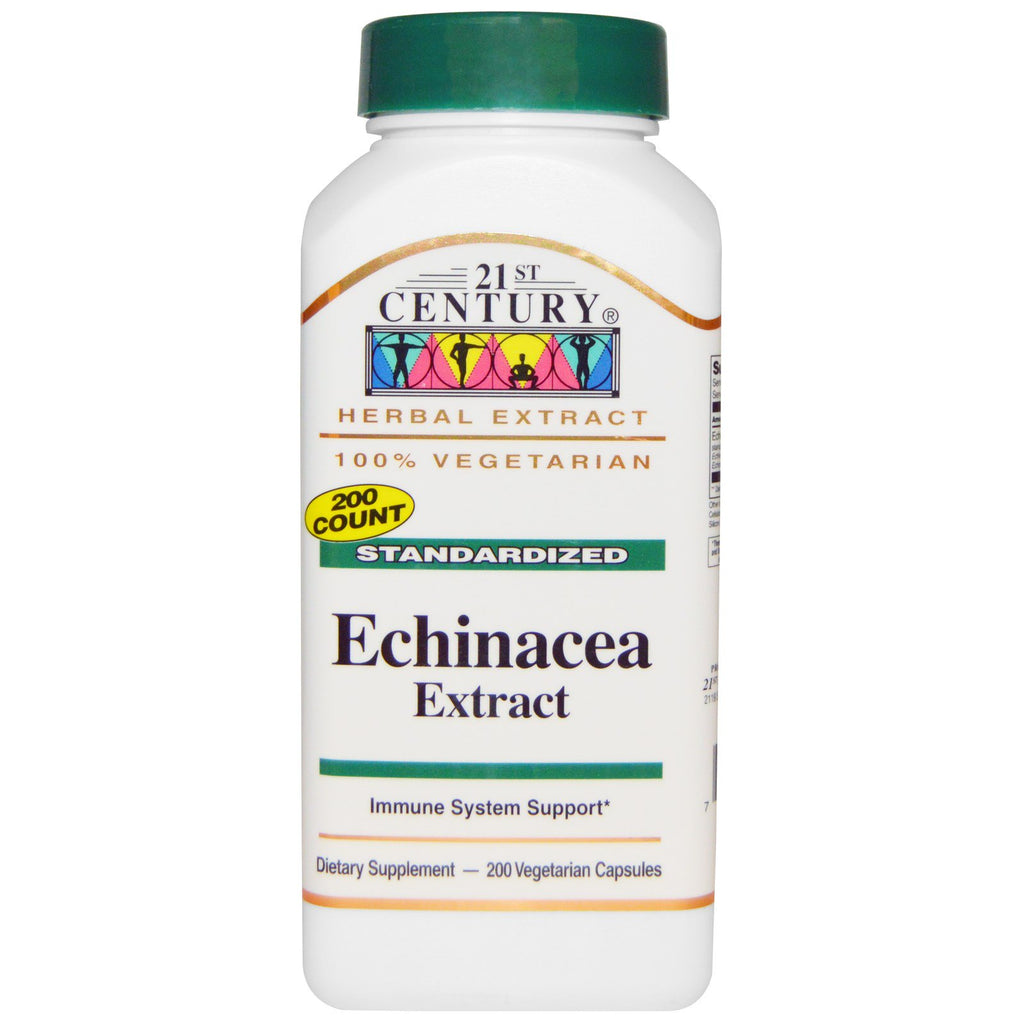 21. århundrede, echinacea-ekstrakt, 200 grøntsagshætter