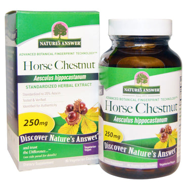 Nature's Answer, Horse Chestnut, 250 mg, 90 Vegetarian Capsules