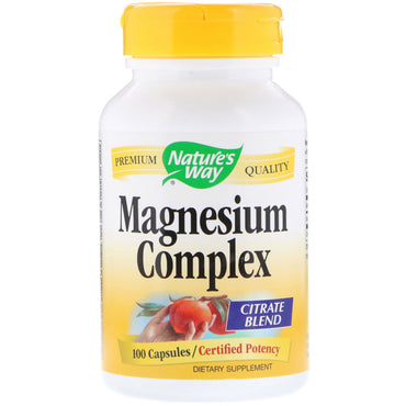 Nature's Way, Magnesiumkomplex, 100 Kapseln