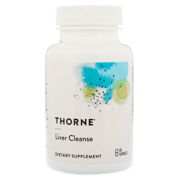 Thorne Research, Limpieza del hígado, 60 cápsulas