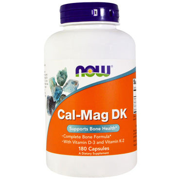 Now Foods, Cal-Mag DK, 180 cápsulas