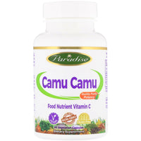 Paradise Herbs, Camu Camu, 60 Vegetarian Capsules