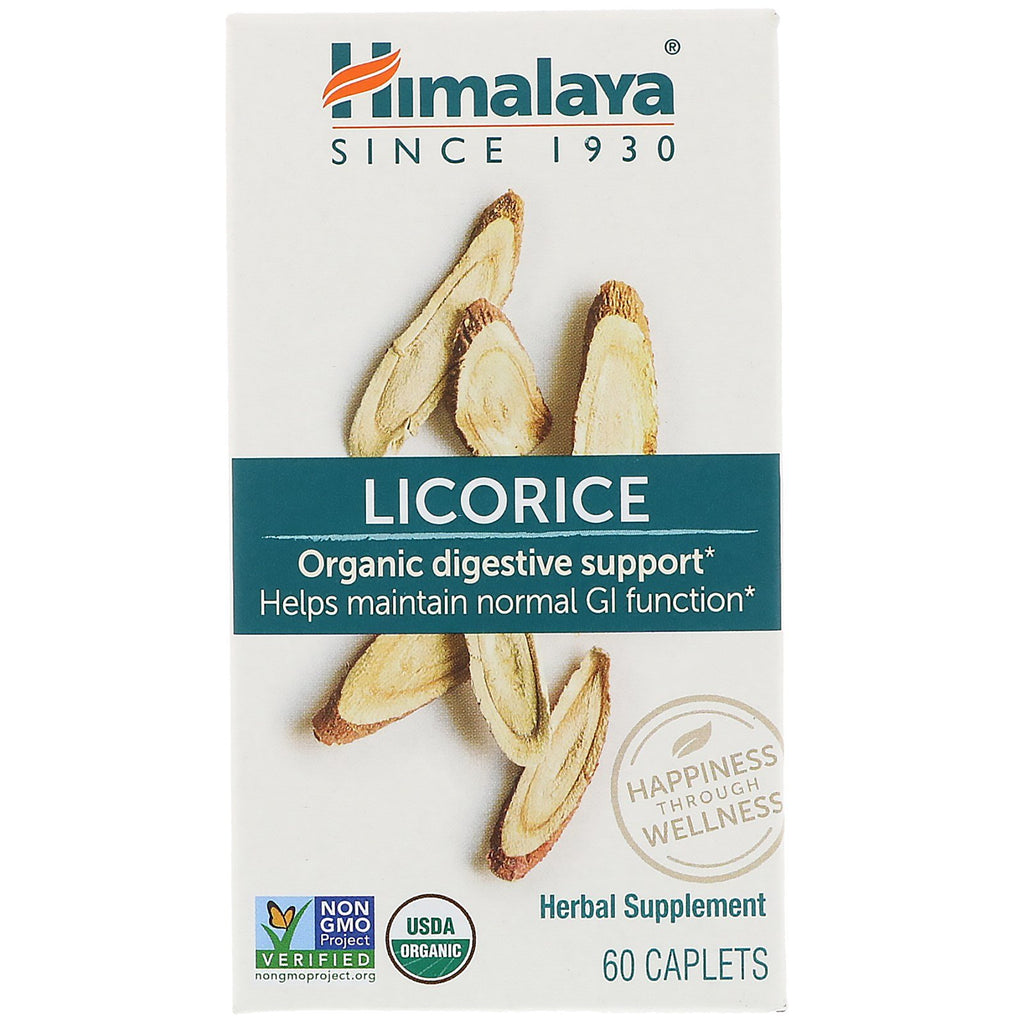 Himalaya, Licorice,  Digestive Support, 60 Caplets