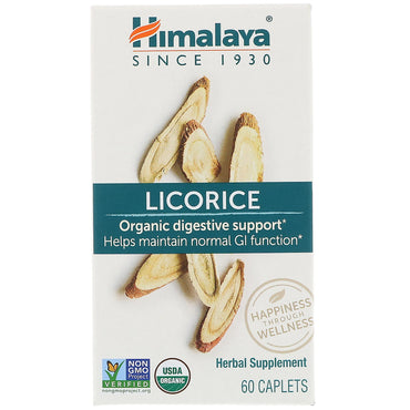Himalaya, Licorice,  Digestive Support, 60 Caplets