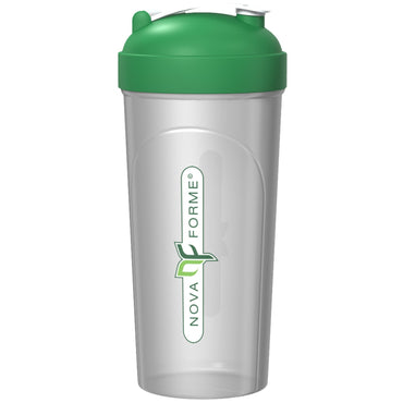 NovaForme, auslaufsicherer Shaker, BPA-freie Flasche mit Vortex-Mixer, 25 oz (700 ml)