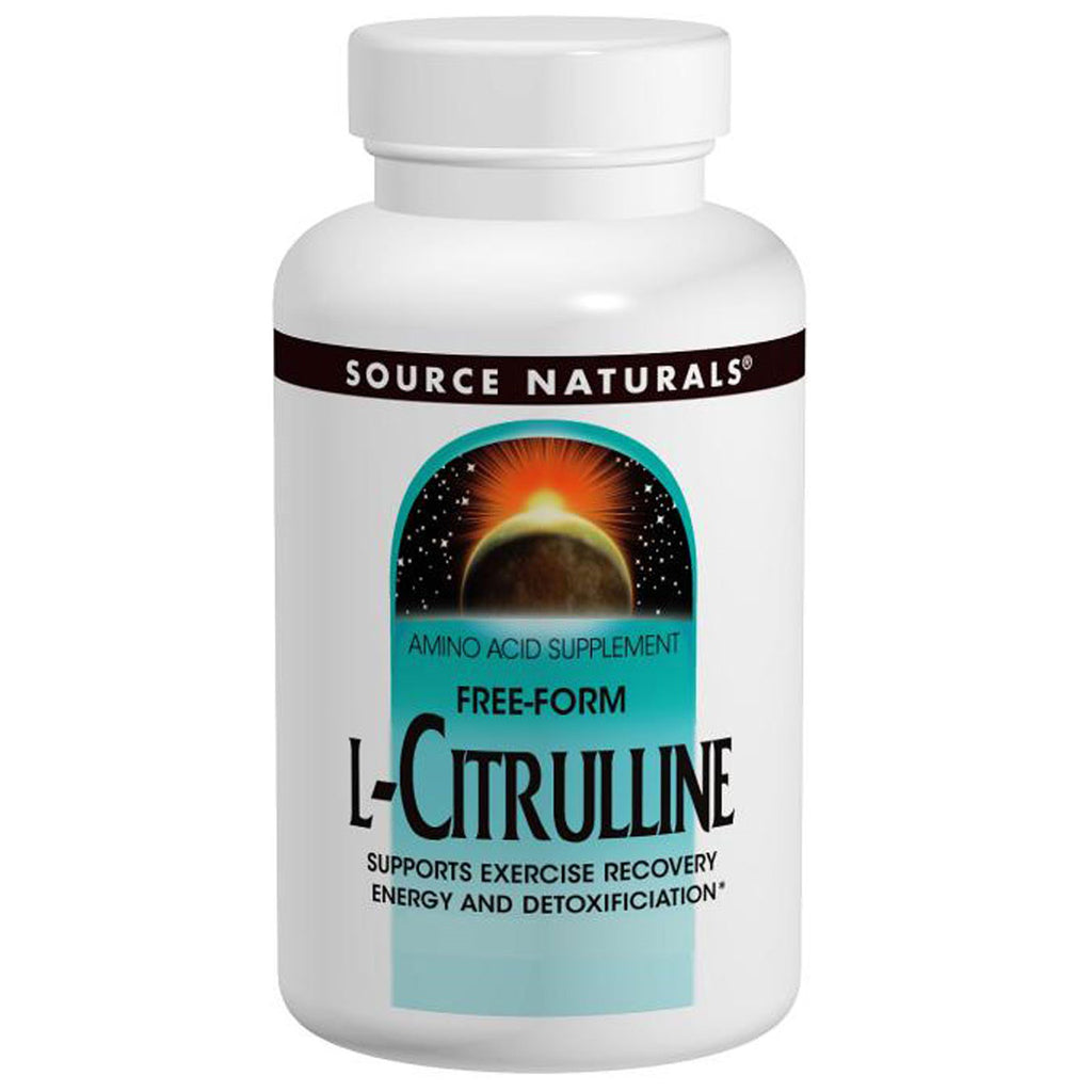 Source Naturals, L-Citrulină, 1000 mg, 60 tablete