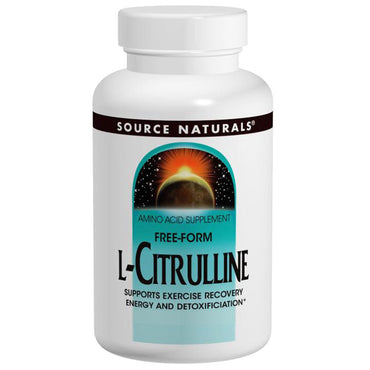 Source Naturals, L-citrulline, 1000 mg, 60 comprimés