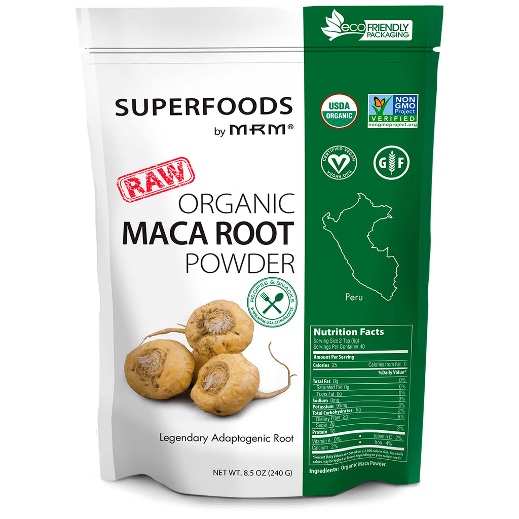 MRM, RAW Maca Root Powder, 8,5 oz (240 g)