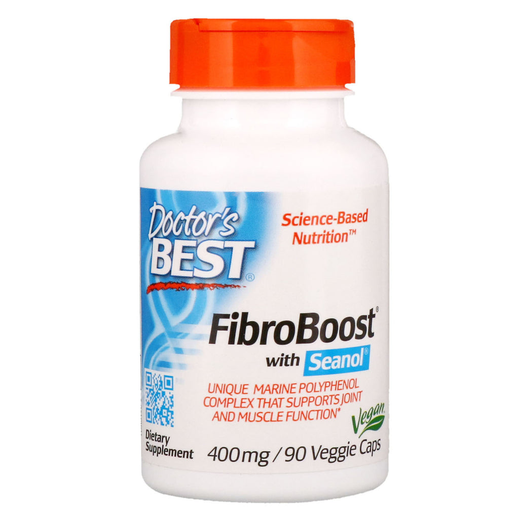 Doctor's Best, FibroBoost, 400 מ"ג, 90 כוסות צמחיות