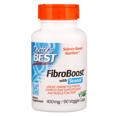 Doctor's Best, FibroBoost, 400 mg, 90 cápsulas vegetales