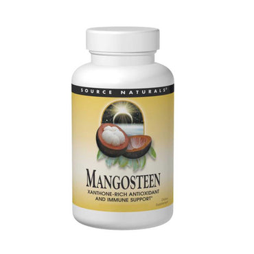 Source Naturals, Mangostan, 187,5 mg, 60 Tabletten