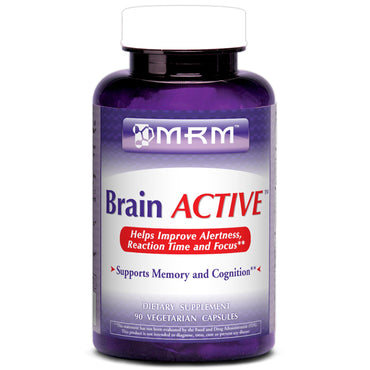 MRM, Brain Active, 90 Vegan Capsules