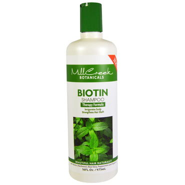 Mill Creek, biotin shampoo, terapiformel, 16 fl oz (473 ml)