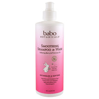 Babo Botanicals, Smoothing Shampoo & Wash, Softening Berry & Primrose Oil, 16 fl oz (473 ml)