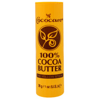 Cococare 100% Cocoa Butter The Yellow Stick 1 oz (28 g)