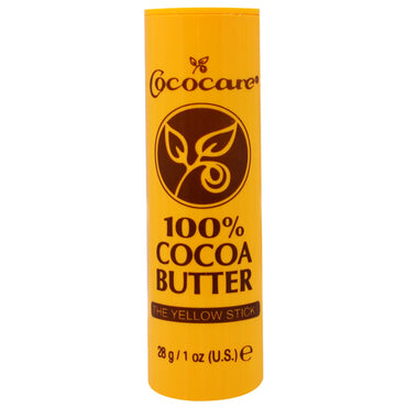 Cococare 100% Cocoa Butter The Yellow Stick 1 oz (28 g)