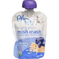 Plum s Tots Fruit & Grain Mish Mash Blueberry Oats & Quinoa 3.17 oz (90 g)