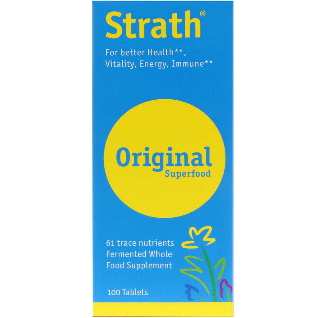 Bio-Strath, Strath, superalimento original, 100 tabletas