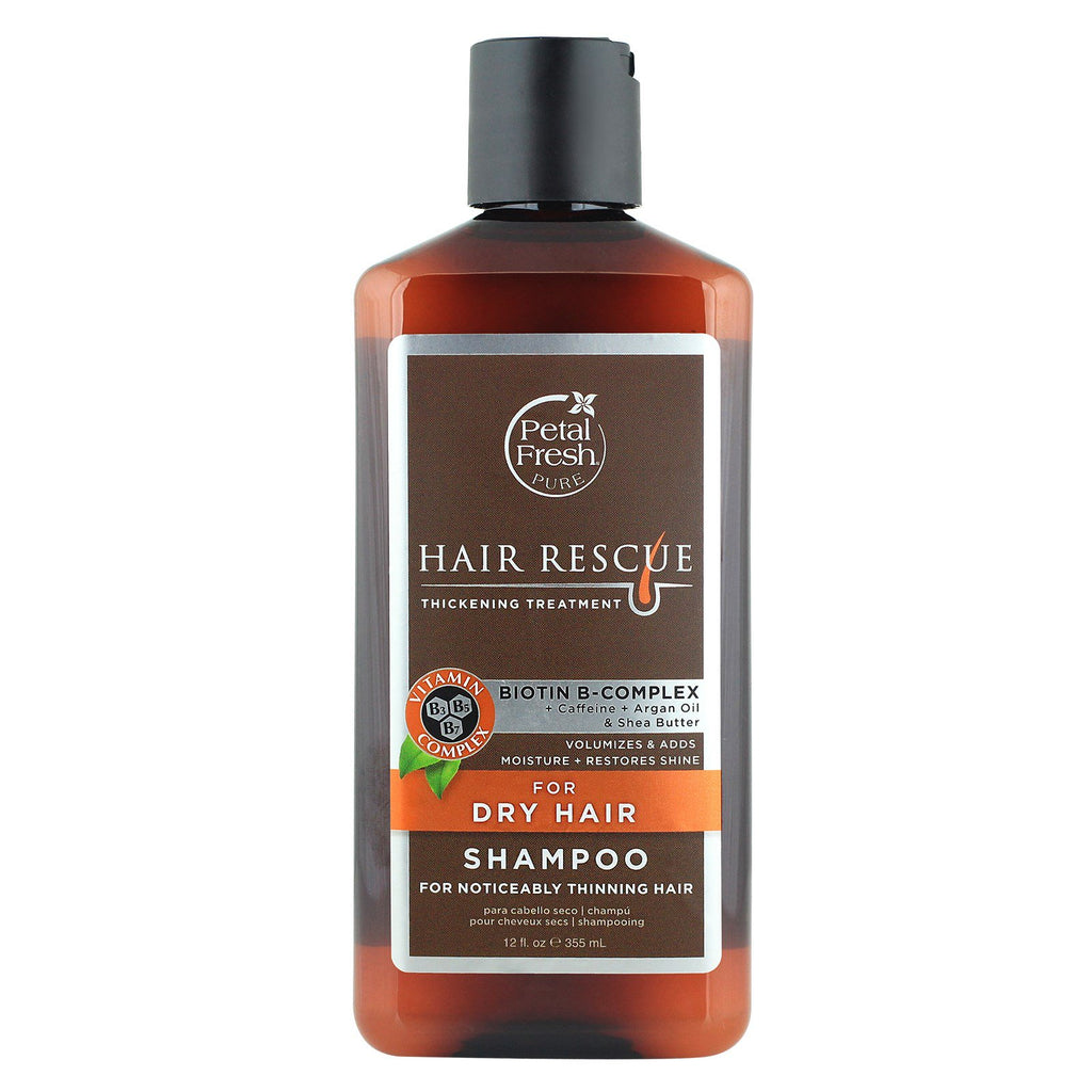 Petal Fresh, Pure, Hair Rescue, Șampon pentru tratament pentru îngroșare, pentru păr uscat, 12 fl oz (355 ml)