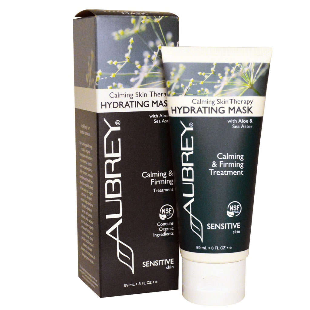 Aubrey s, Calming Skin Therapy, Hydrating Mask, Sensitive Skin, 3 fl oz (89 ml)