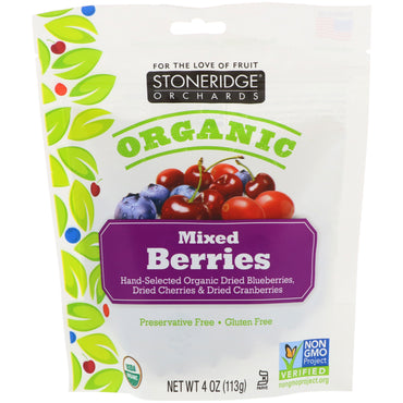 Stoneridge Orchards, , Mixed Berries, 4 oz (113 g)