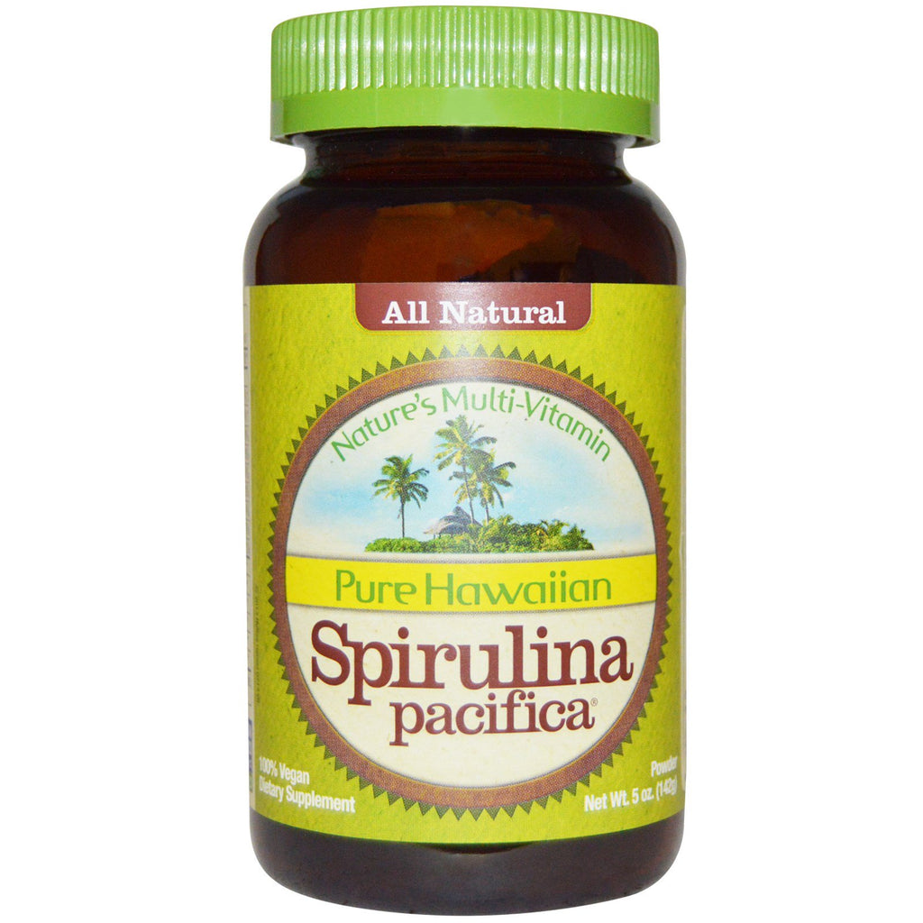 Nutrex Hawaii, Pure Hawaiian Spirulina Pacifica, Nature's Multi-Vitamin, Powder, 5 oz (142 g)