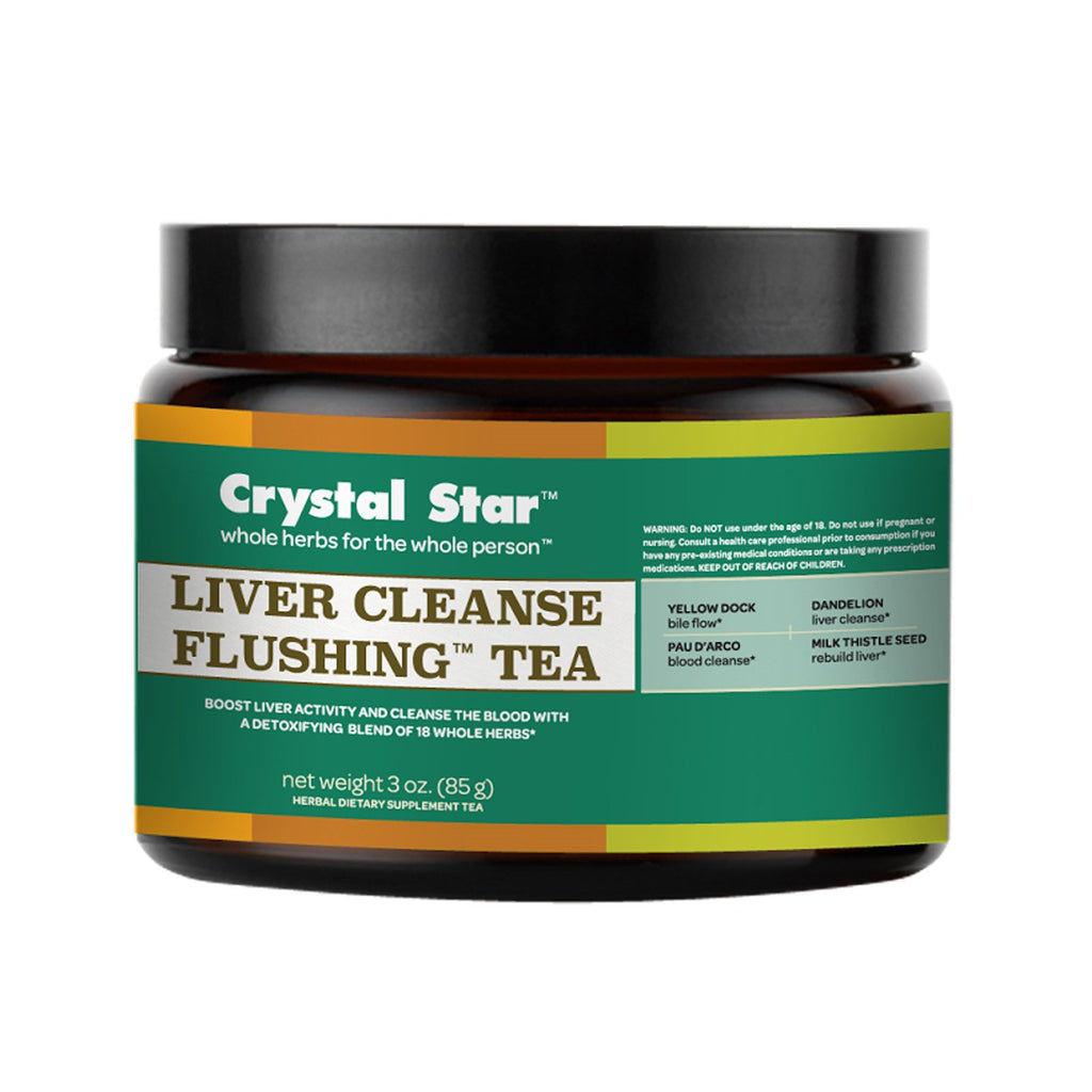 Crystal Star, Liver Cleanse Flushing Tea, 3 oz (85 g)