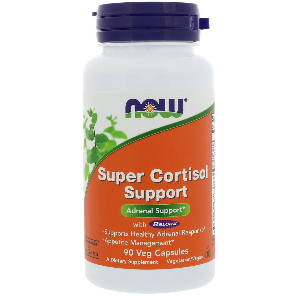 Now Foods, Super soporte de cortisol, 90 cápsulas vegetales
