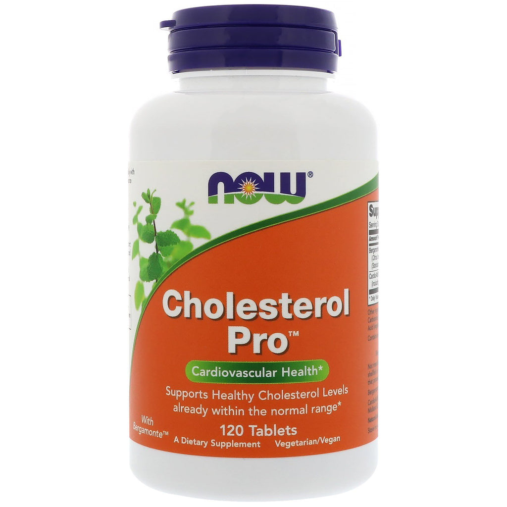 Now Foods, Cholesterin Pro, 120 Tabletten