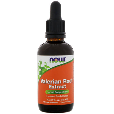 Now Foods, Valerian Root Extract, 2 fl oz (60 ml)