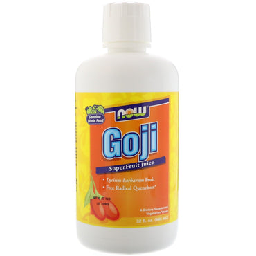 Now Foods, Goji, superfruitsap, 32 fl oz (946 ml)