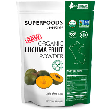 MRM, Poudre de fruit de Lucuma RAW, 8,5 oz (240 g)