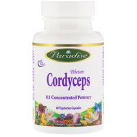 Paradise Herbs, Tibetan Cordyceps, 60 Vegetarian Capsules