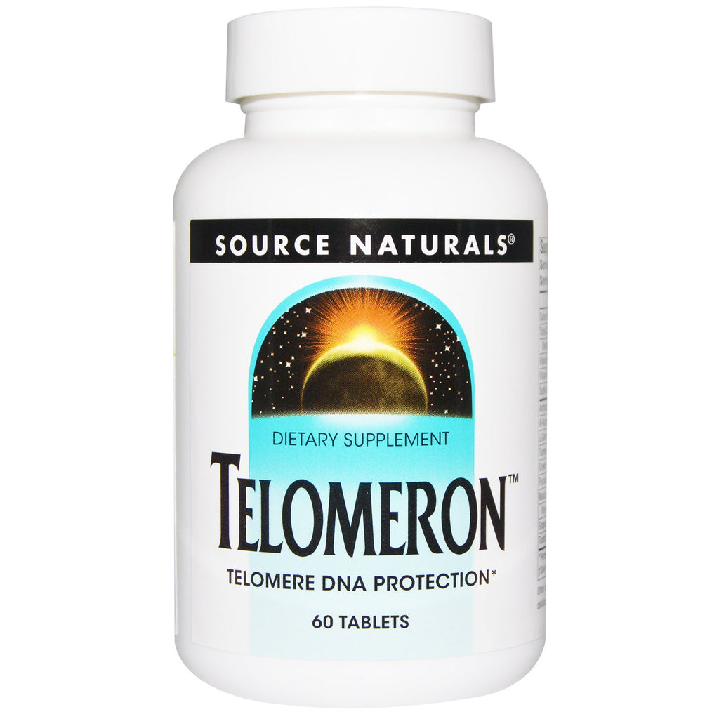Source naturals, telômero, 60 comprimidos