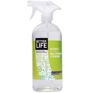 Better Life, Natural All-Purpose Cleaner, Clary Sage & Citrus, 32 fl oz (946 ml)