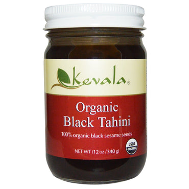Kevala, schwarzes Tahini, 12 oz (340 g)