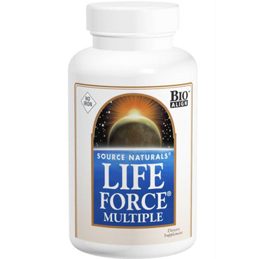 Source Naturals, Life Force Multiple, sin hierro, 180 tabletas