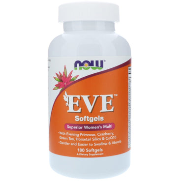 Now Foods, EVE Superior Women's Multi, 180 Softgels