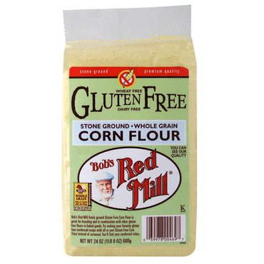 Bob's Red Mill, Gluten Free Corn Flour, 24 oz (680 g)