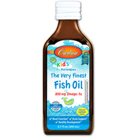 Carlson Labs, Kid's, Norwegian, The Very Finest Fish Oil, Natural Lemon Flavor, 6.7 fl oz (200 ml)