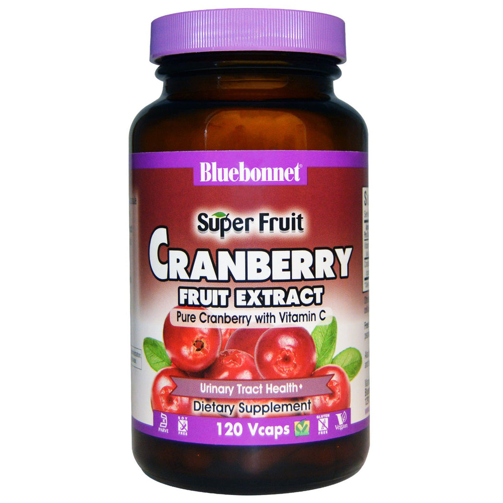 Bluebonnet Nutrition, Super Fruit, Cranberry Fruit Extract, 120 Veggie Caps