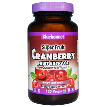 Bluebonnet Nutrition, Super Fruit, Cranberry Fruit Extract, 120 Veggie Caps