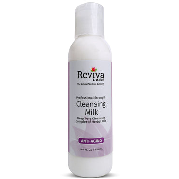 Reviva Labs, חלב ניקוי, 4 fl oz (118 מ"ל)