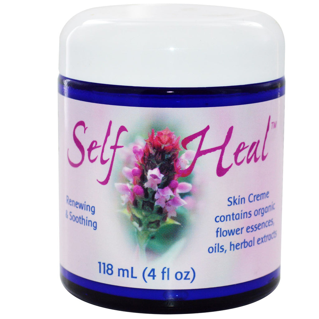 Flower Essence Services, zelfherstellende huidcrème, 4 fl oz (118 ml)