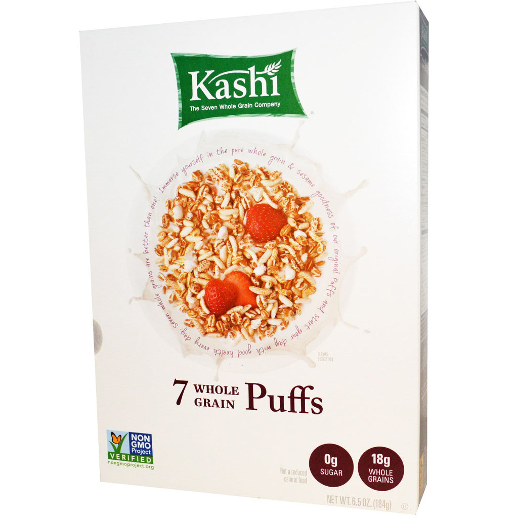 Kashi, 7 Whole Grain Puffs, 6.5 oz (184 g)