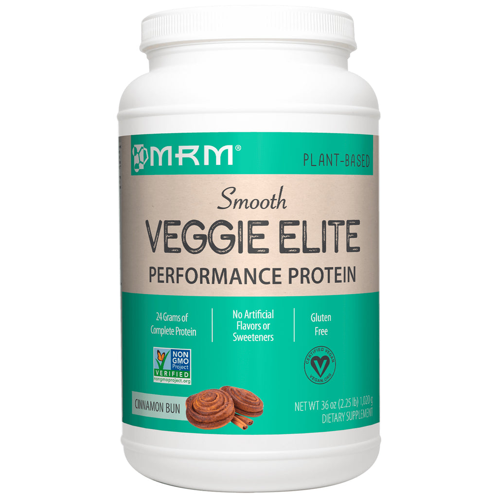 MRM, Smooth Veggie Elite, Performance Protein, Cinnamon Bun, 36 oz (1,020 g)