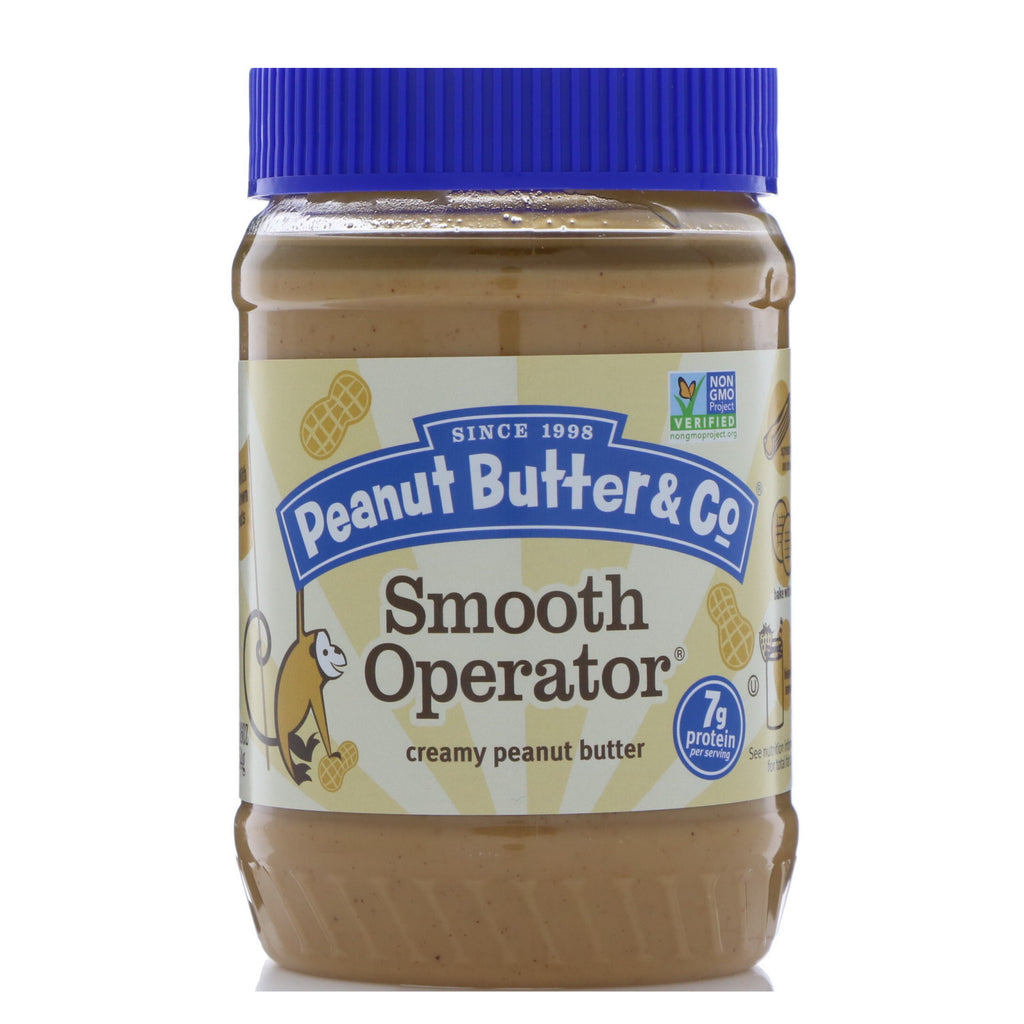 Peanut Butter &amp; Co., Smooth Operador, mantequilla de maní cremosa, 16 oz (454 g)