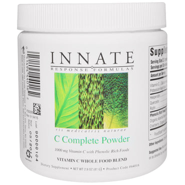 Innate Response Formulas, C-Complete Powder, 2,9 z (81 g)