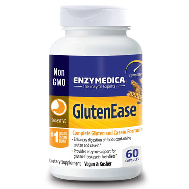 Enzymedica, glutenasa, 60 cápsulas